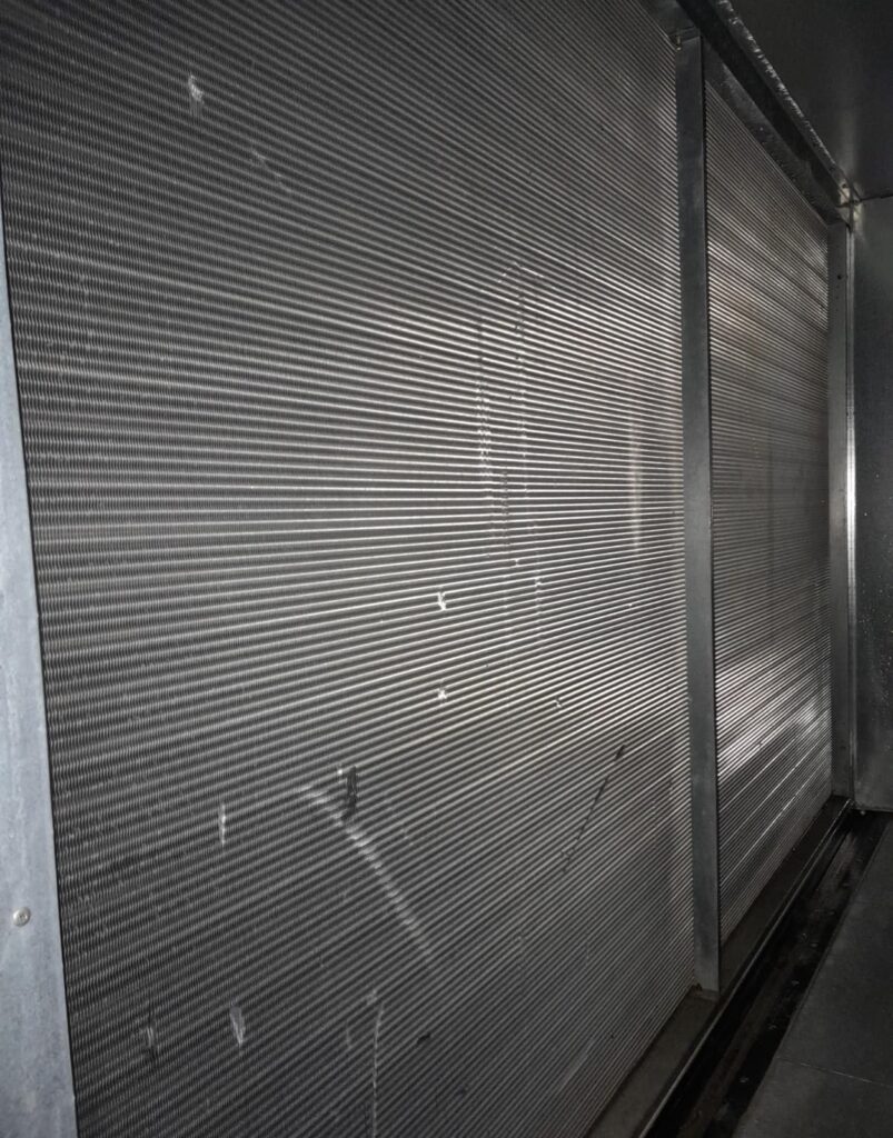 AHU Maintenance Cooling Coil Quarterly
